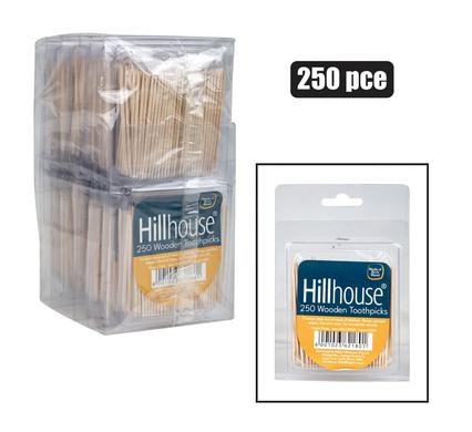Toothpicks wdn 250pce clamshl hillhouse
