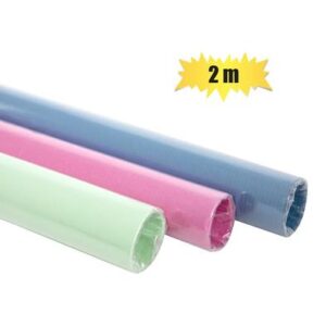 Book cover kraft roll asstd col 500mmx2m