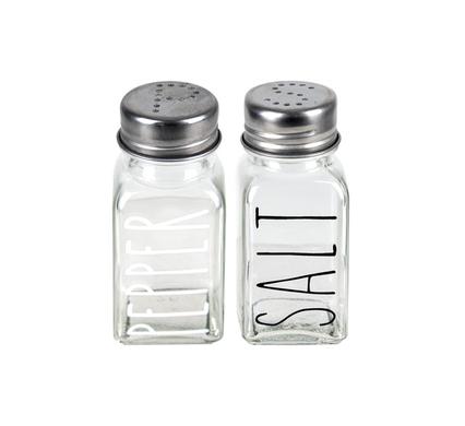 Condiment shaker salt or pepper design