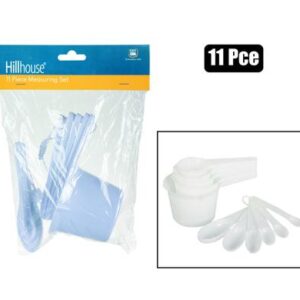 Measuring-set 11pce cups+spn pl bakeware