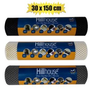 Table mat non-slip 30x150cm asstd h&h