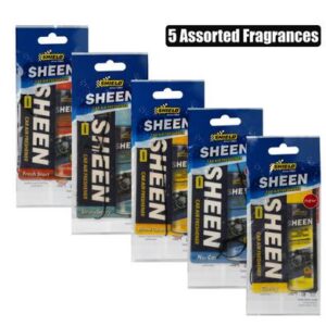 Car air freshener shield sheen asst