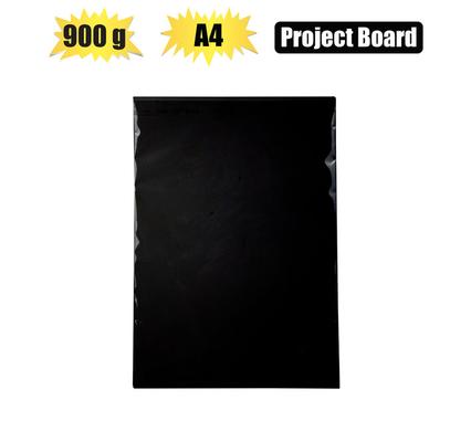 Art+craft a4 project board 1mm black