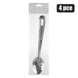 Cutlery slotted-spoons 4pc everyday
