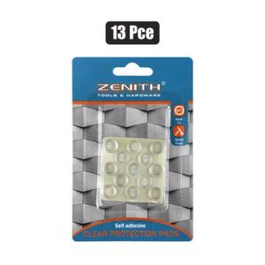 Protection-pads clr adh rnd 13pce zenith