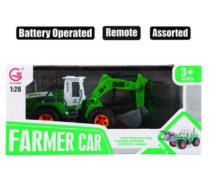 Battery operated rc farm vehicle 23cm