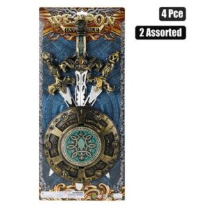 Boys playset sword shield 4pc