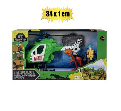 Boys playset dinosaur world 34x17cm