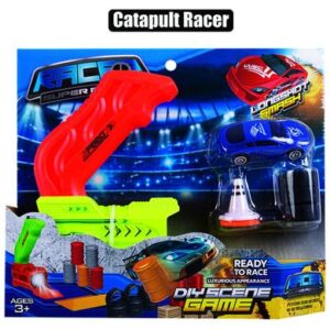 Boys playset catapult racer set 23cm