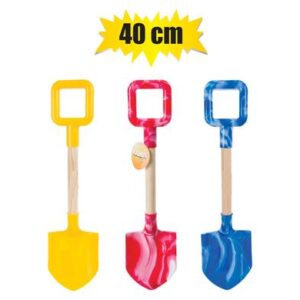 Beach spade wooden handle 40cm