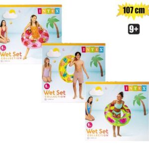 Intex tube tropical fruit 107cm