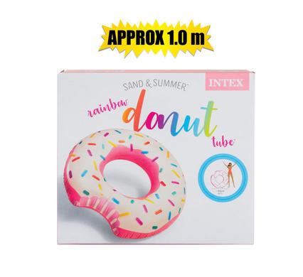 Intex tube 107x99cm pink donut