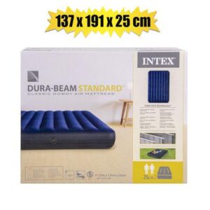 Intex air-bed d/beam-dbl 137x191x25cm