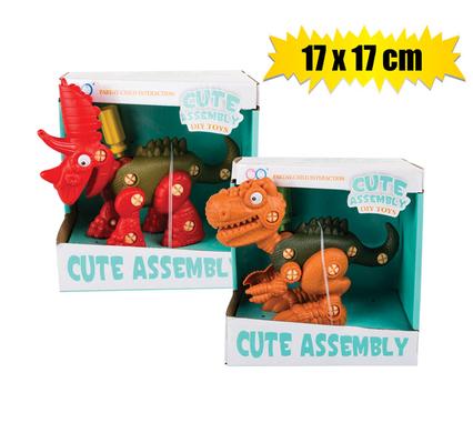 Animals dinosaur diy 17x17cm