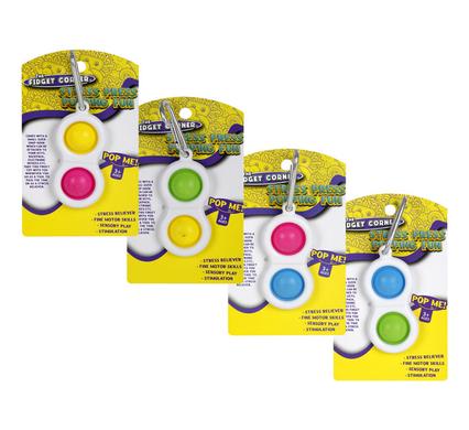 Novelty sensory bubble 2 popping fun 8cm