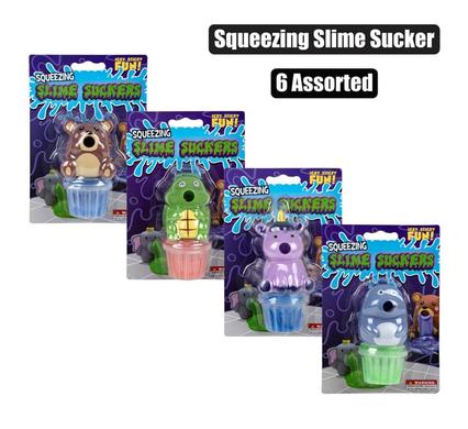 Novelty slime sucker animal