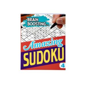 Book puzzle brain boosting sudoku 4