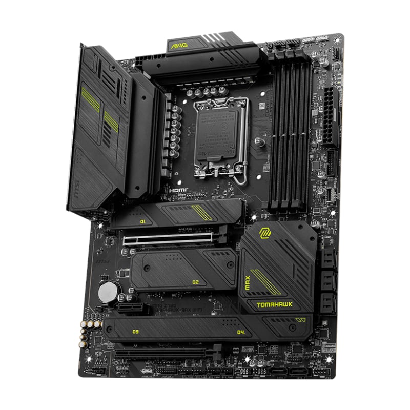 MSI MAG Z790 TOMAHAWK MAX WIFI DDR5 LGA1700 ATX Gaming Motherboard - Image 2