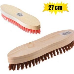 Scrubbing brush wooden back 27cm