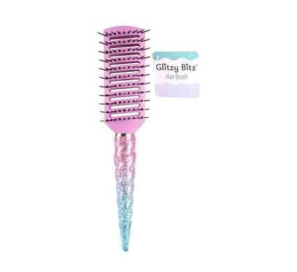 Hair brush unicorn design
