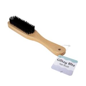 Hair brush nylon bristles 6-row 18cm