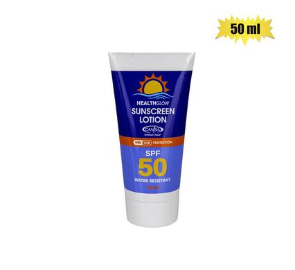 Sunscreen lotion spf50 50ml tube