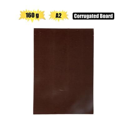 Art+craft a2 corrugated board 160gsm brn