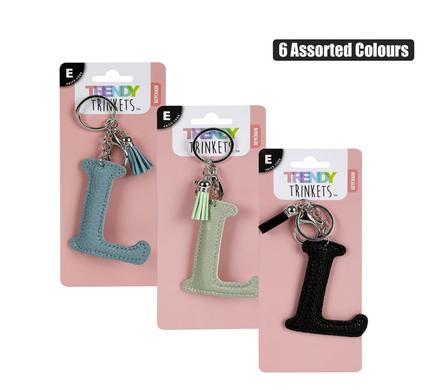Keychain alpha faux-leather l