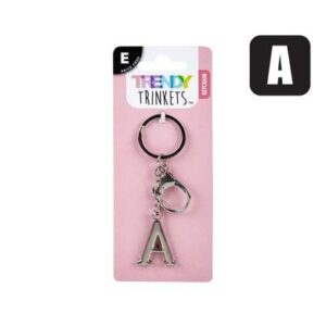 Keychain alpha metal a