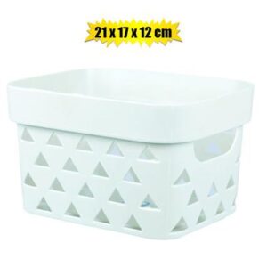 Basket pl triangle pattern 21x17x12