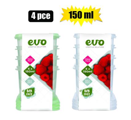 Container mini 150ml 4pce