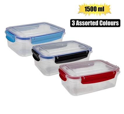 Container clip lock goldex 1500ml