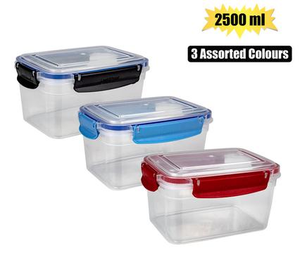 Container clip lock goldex 2500ml