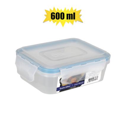 Container clip lock 600ml quatro
