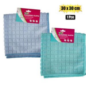 Cloth microfibre 1pc 30x30cm assorted