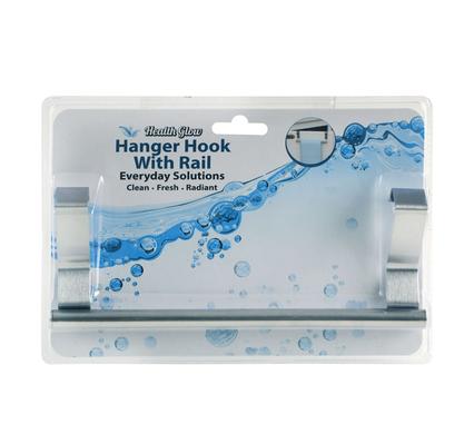 Hook hanger chrome w/rail
